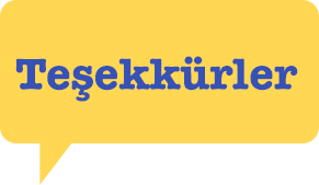 teşekkür ederim